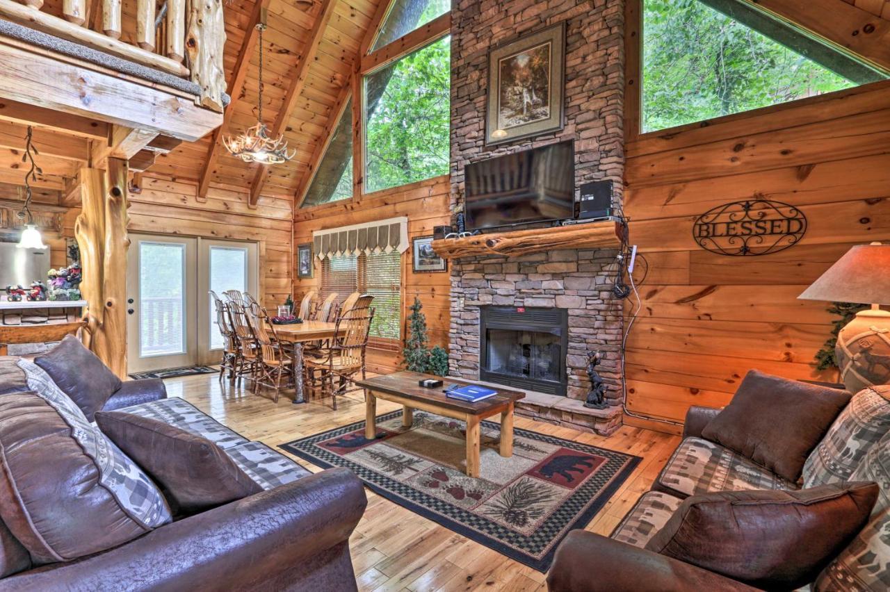 Pigeon Forge Getaway With Covered Patio And Hot Tub! Экстерьер фото